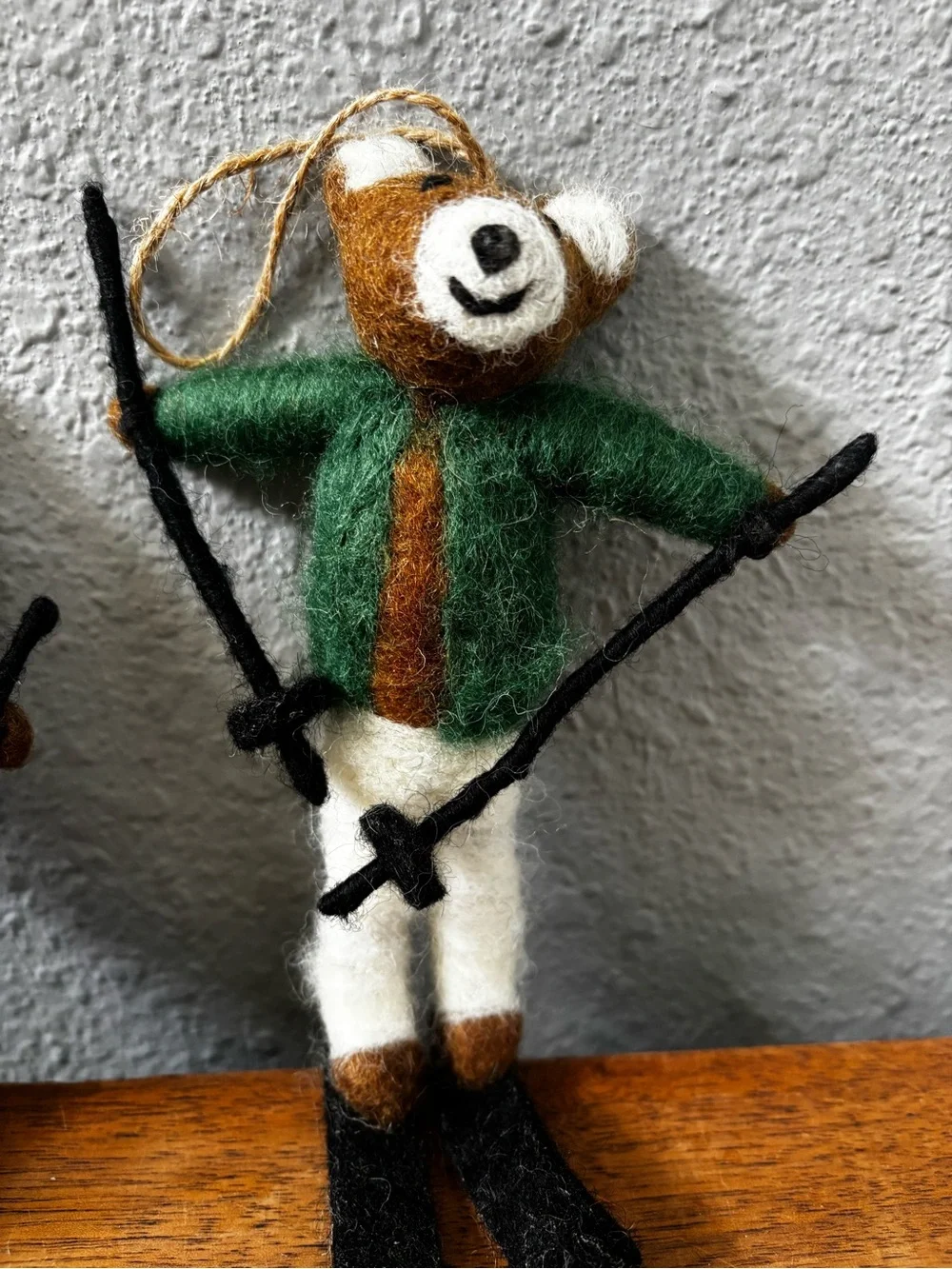 Pottery Barn Felt Animal Ornament Set (2)— Holiday Woodland Characters